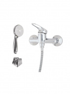 Смеситель душ MELODIA Classica картридж д.40мм MDV40750 с акс. лейка 1ф.100мм круглая