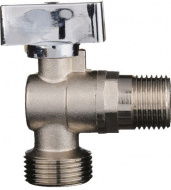 Кран шаровый угловой 1/2"х3/4" TRm 741